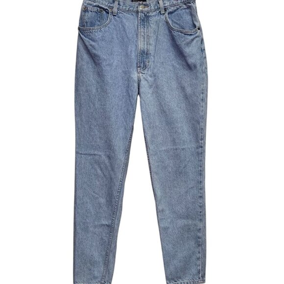 Vintage Old Navy High-Waisted Light Wash Relaxed Fit Mom Jeans Size 16 - Picture 1 of 10